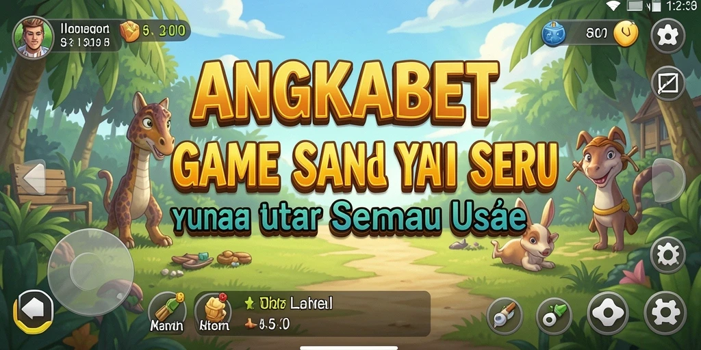 Tampilan gameplay <strong>ANGKABET</strong> yang seru dan penuh warna.