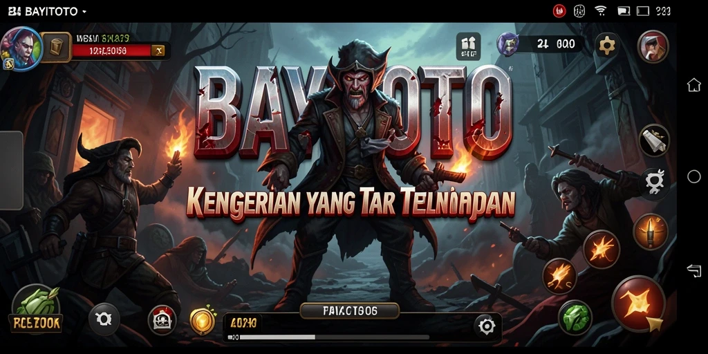 Screenshot utama dari BAYITOTO menampilkan suasana mencekam dan gameplay Horror yang mendebarkan.