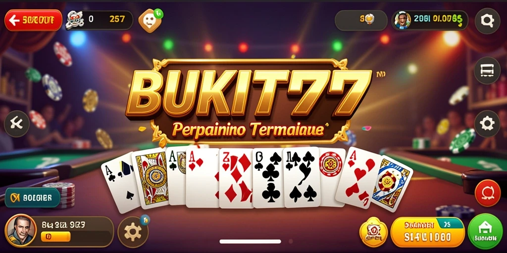 Screenshot BUKIT777 menampilkan gameplay Domino yang menarik dan interaktif.