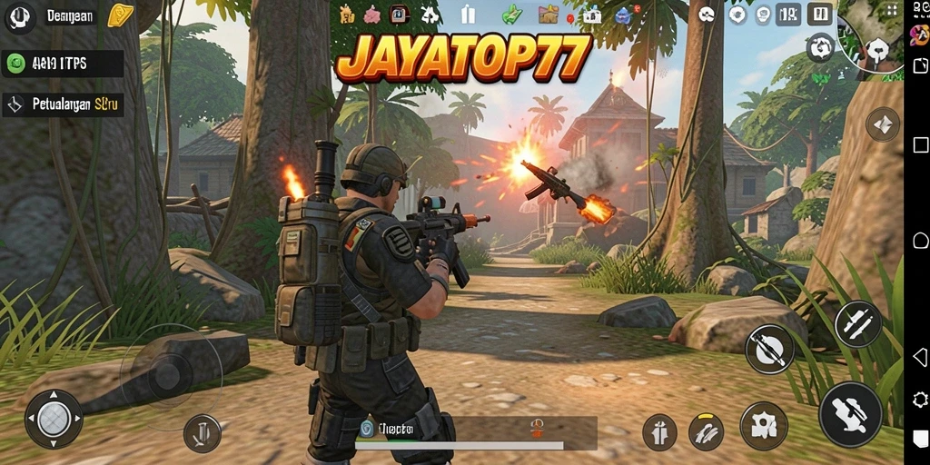 Contoh gameplay seru di JAYATOP77 dengan aksi pertempuran yang mendebarkan.