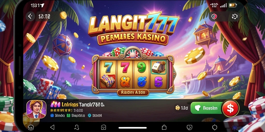 Screenshot LANGIT777 menampilkan gameplay seru dengan grafis menarik.