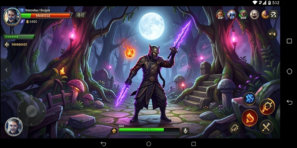Screenshot gameplay menakutkan di dunia horor MASBRO12.