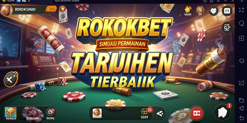 Tampilan gameplay ROKOKBET yang menarik dan interaktif.