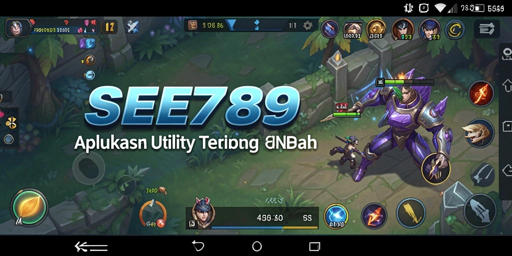 Tampilan utama SEE789 menunjukkan fitur-fitur Utility yang bermanfaat.