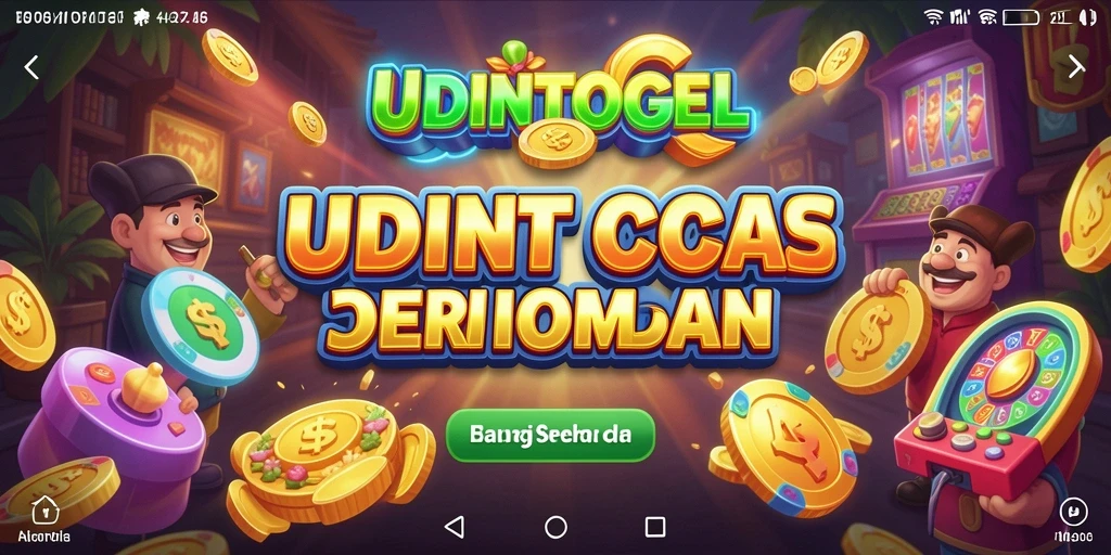 Tangkapan layar dari gameplay seru UDINTOGEL menampilkan tantangan Arcade yang menarik.